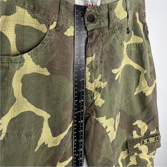 Seal Kay Independent Men’s Size 30x34 Camouflage Pants Green Tactical Cargo - Picture 8 of 12